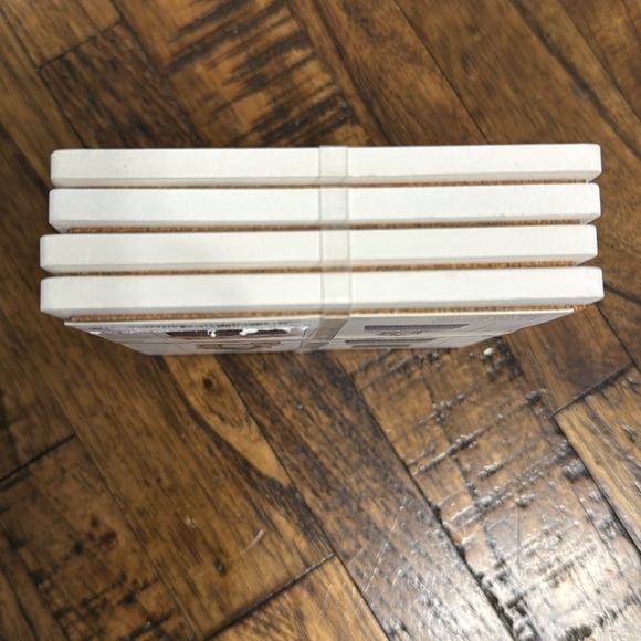 set of 4 Coasters Chanel Tiffany Louis Vuitton Dior YSL Amanda Greenwood license - Picture 7 of 9